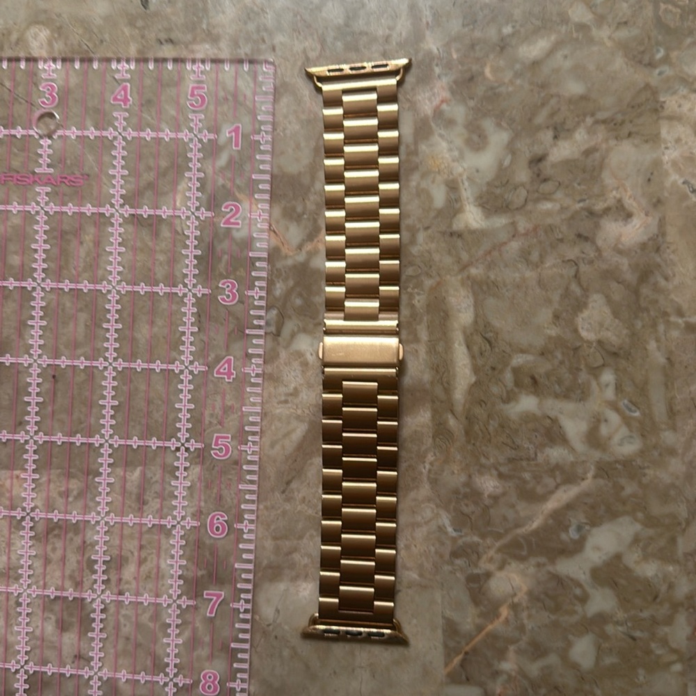 Stainless Steel Rose goldtone band For Apple Watch